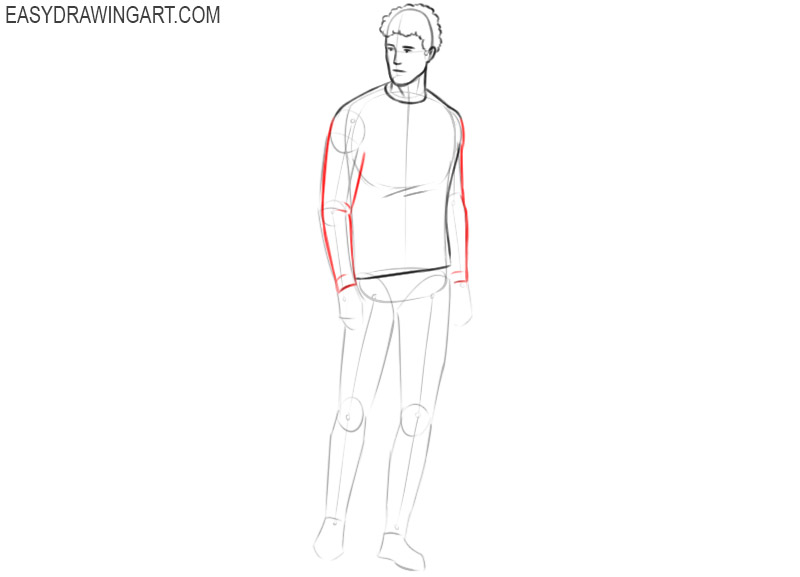 How to draw a person advanced