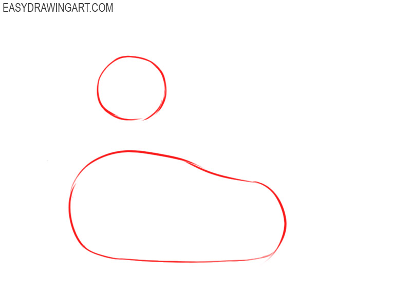 how to draw a seal easy
