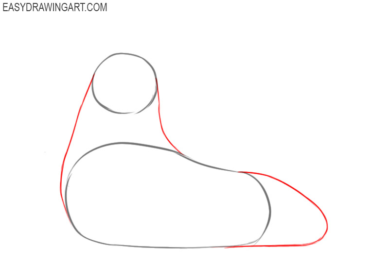 how to draw a seal step by step