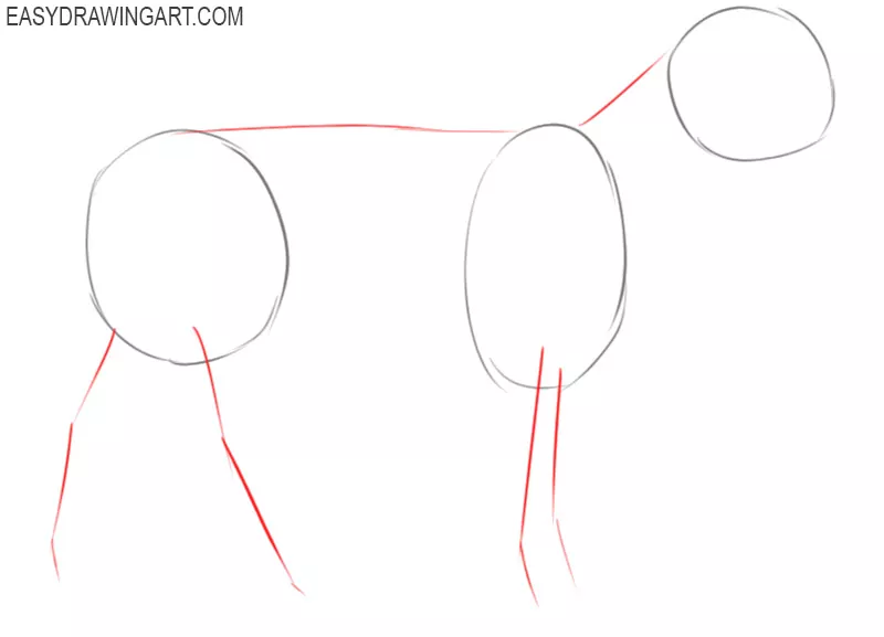 how to draw a sheep easy