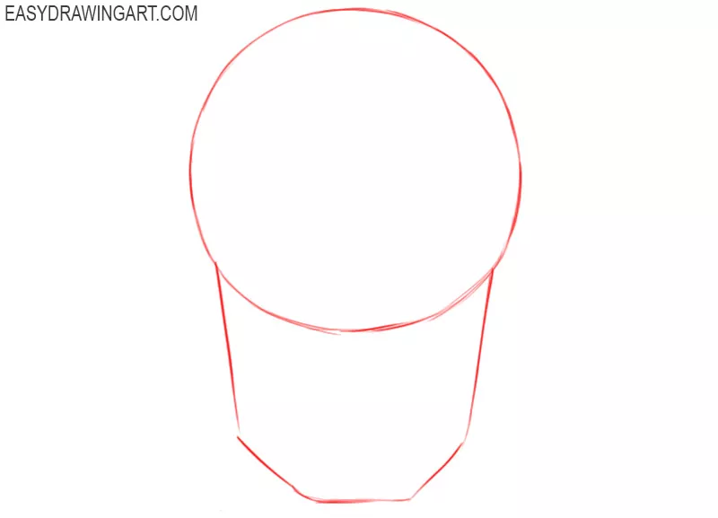how to draw a skull easy