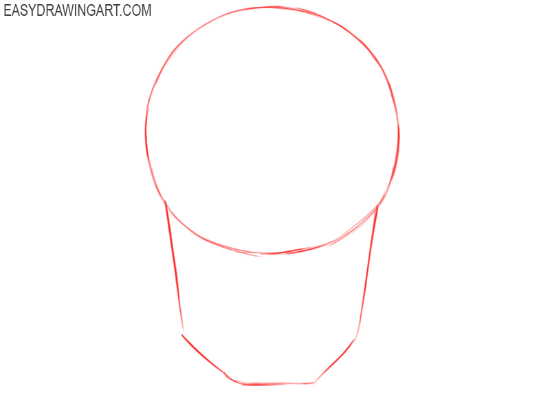 how to draw a skull easy