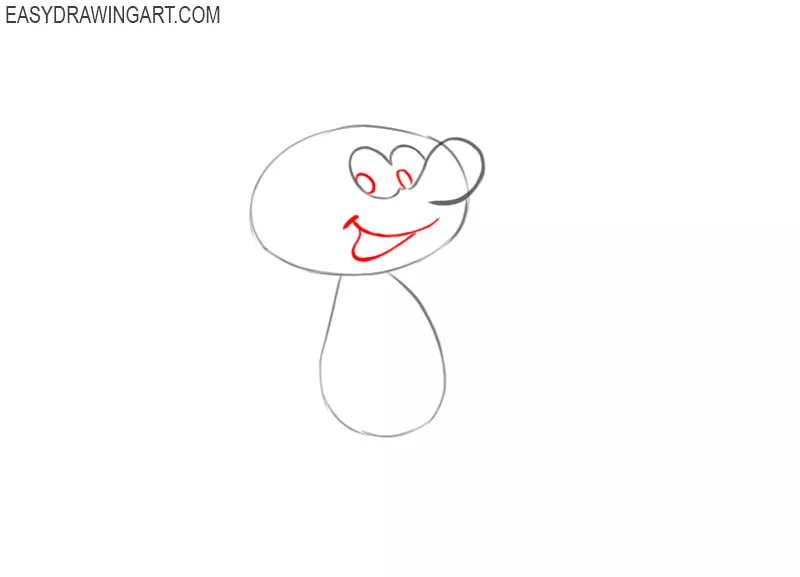 how to draw a smurf step by step easy