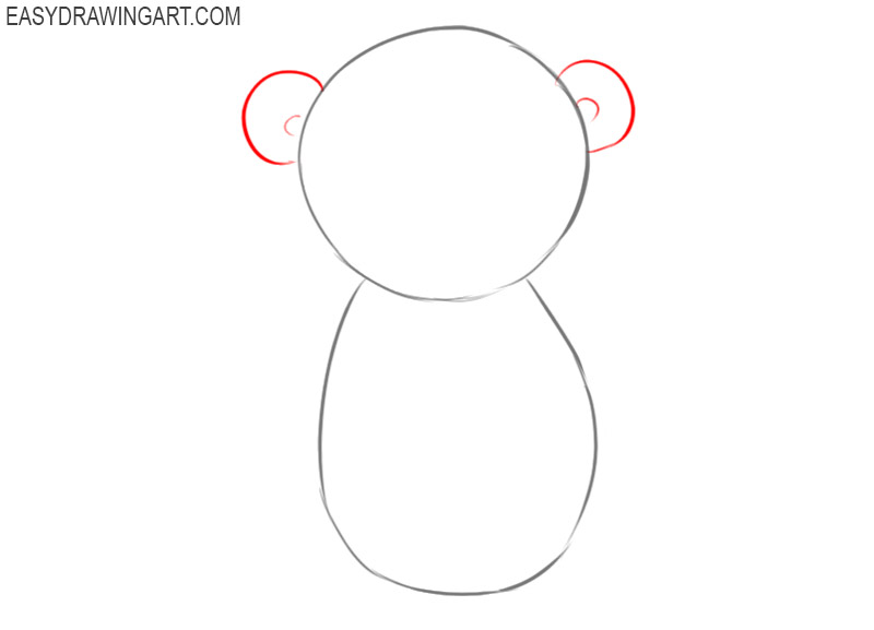 how to draw a teddy bear step by step