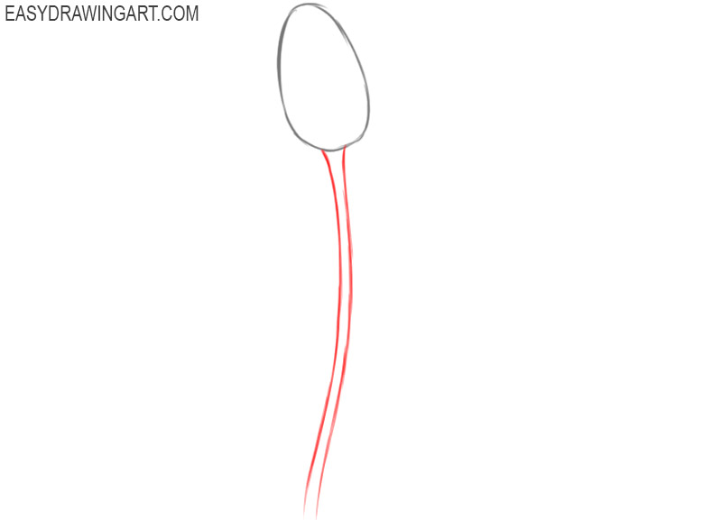 how to draw a tulip for beginners