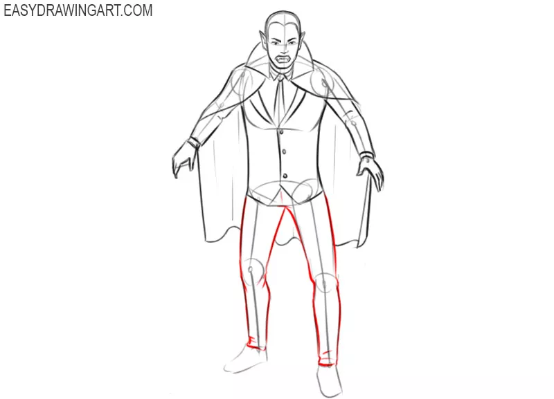 vampire drawing cartoon 