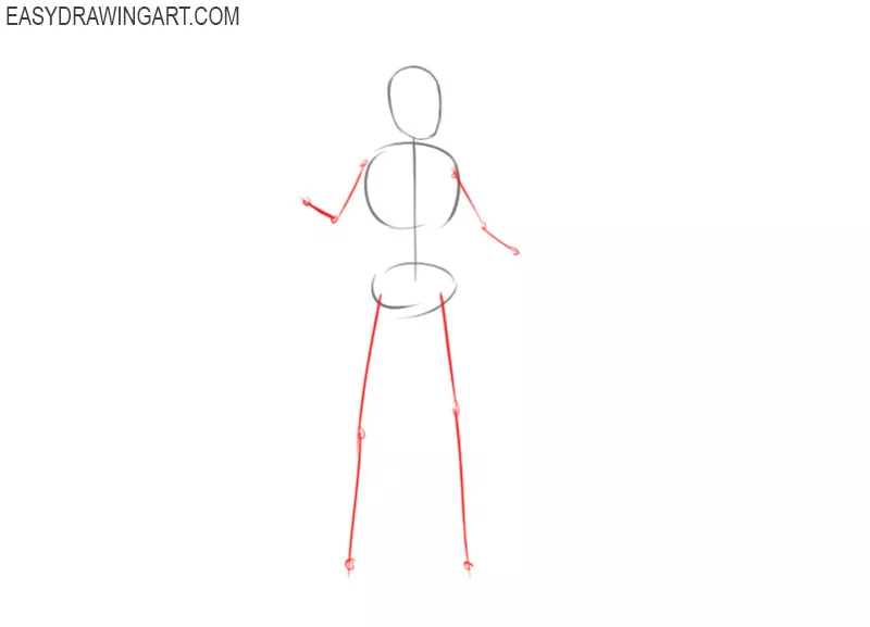 how to draw a wizard step by step