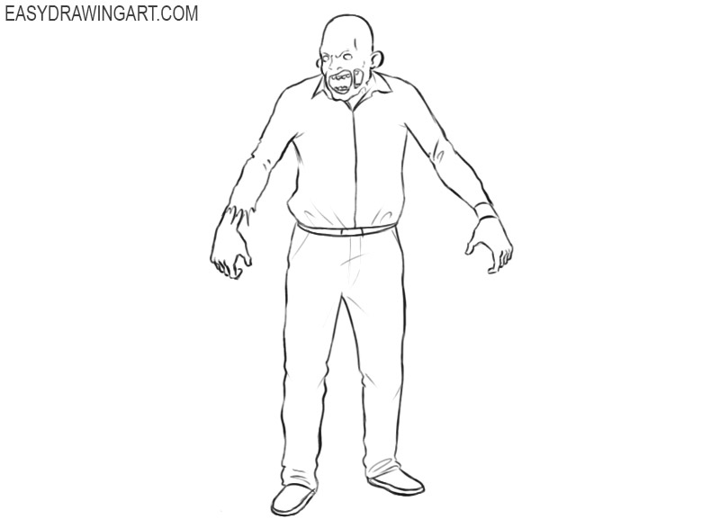 zombie drawing images