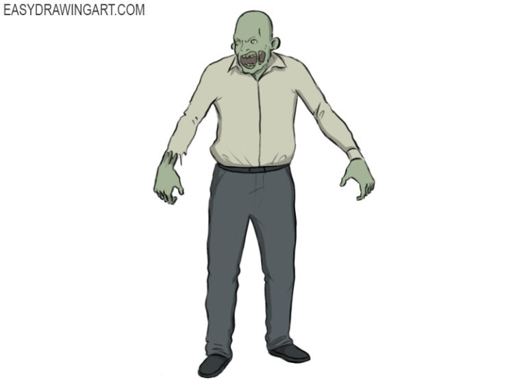 How to draw a zombie
