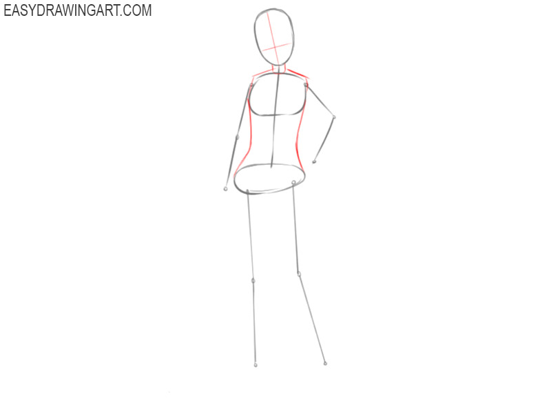 how to draw an anime girl step by step