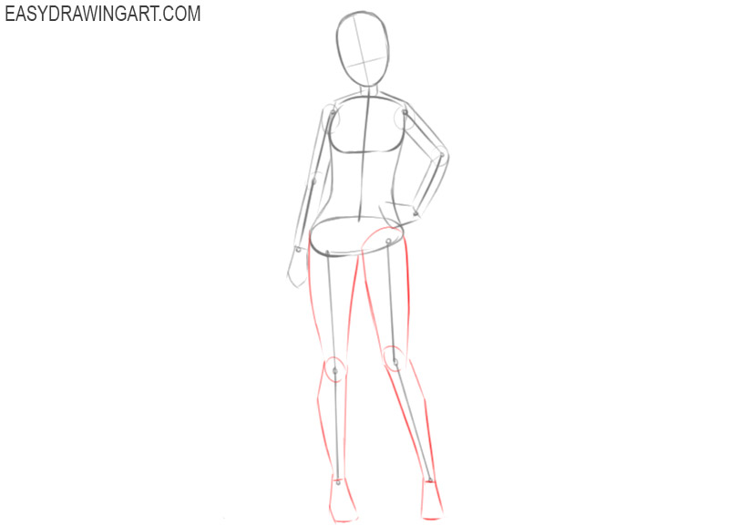 how to draw an anime girl cute 