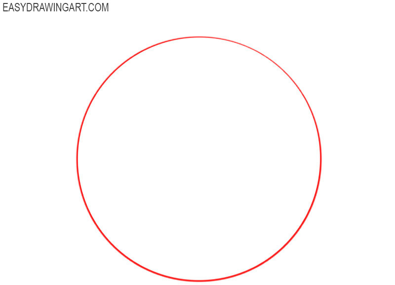How to draw an apple for beginners