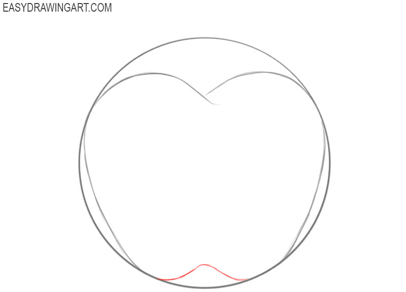 How to draw apples