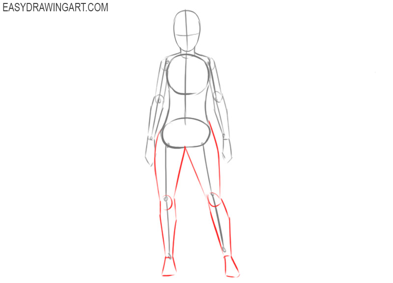 how to draw an elf girl step by step