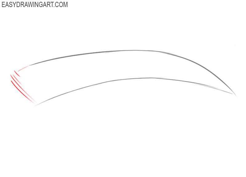 How to draw an eyebrow easy
