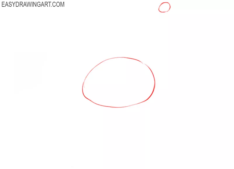 how to draw an ostrich step by step
