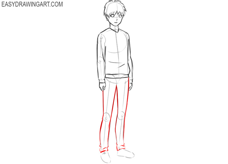 How to draw anime people