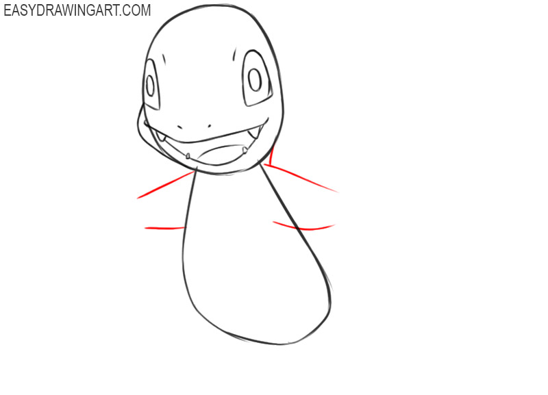 how to draw baby charmander