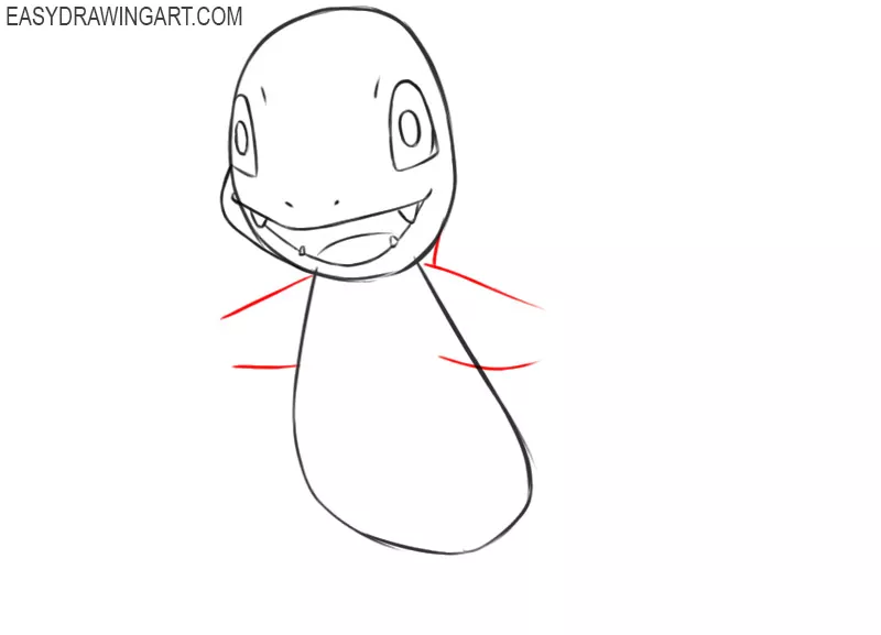 how to draw baby charmander