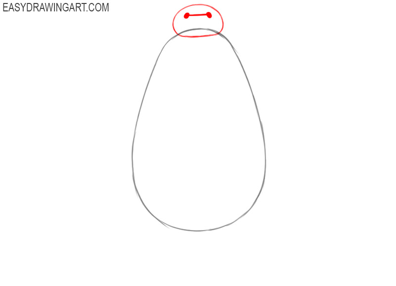 how to draw baymax from big hero 6
