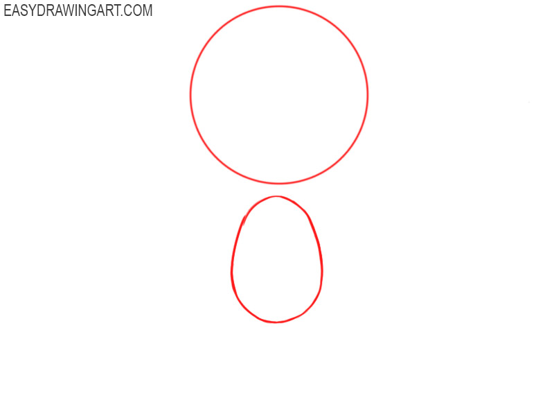 How to draw Bendy from the game
