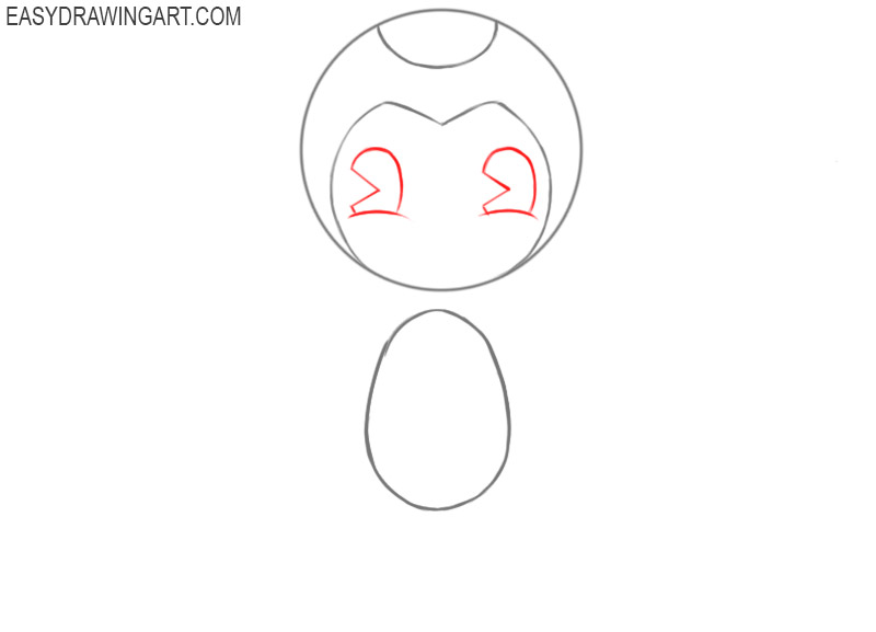 How to draw Bendy and the ink machine