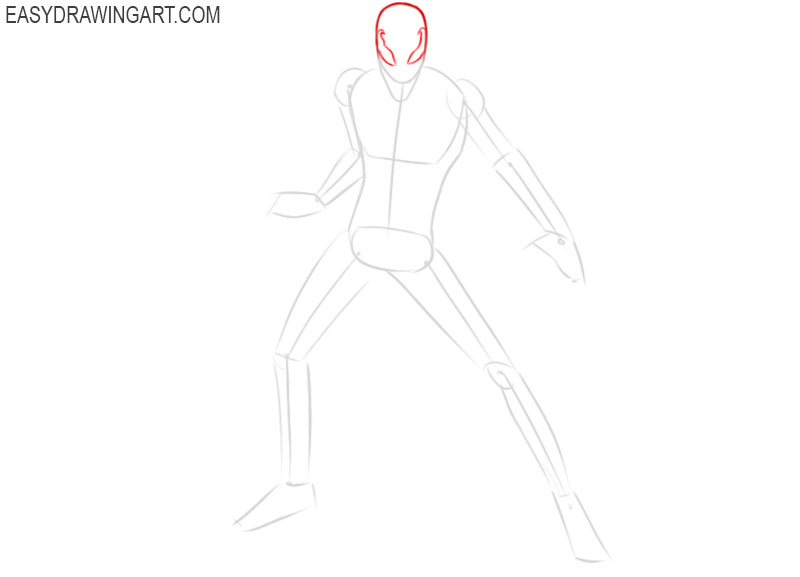 how to draw carnage marvel
