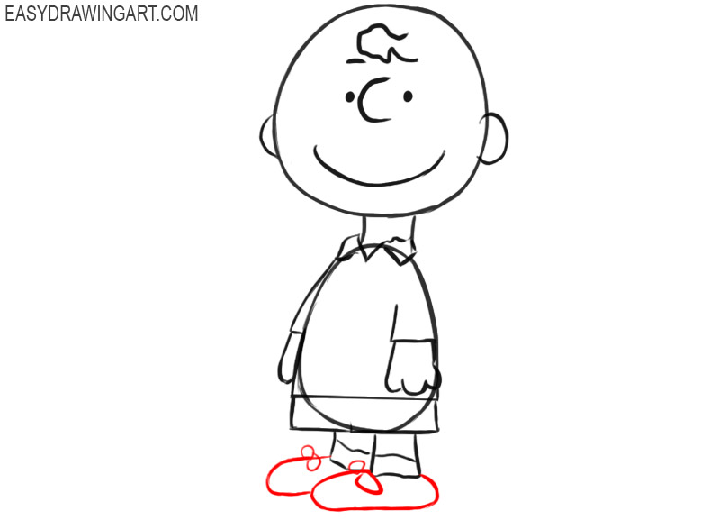 charlie brown drawing tutorial