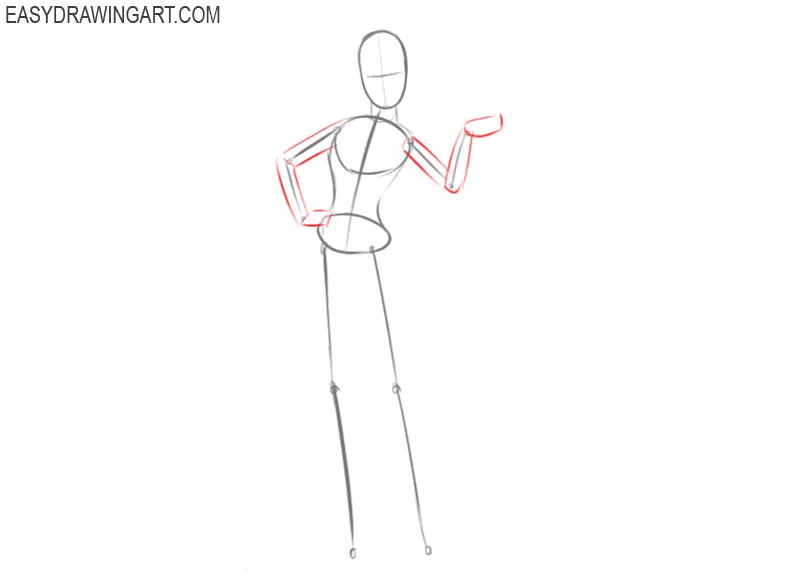 how to draw cinderella full body easy