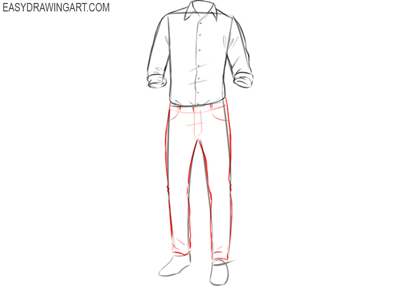How to draw clothes for beginners