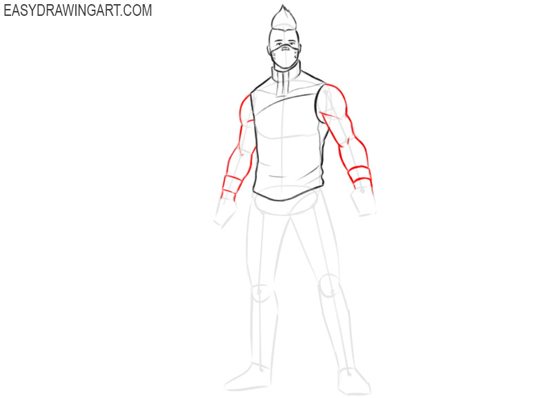 how to draw drift easy steps 