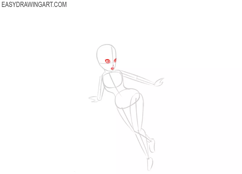 how to draw easy tinkerbell
