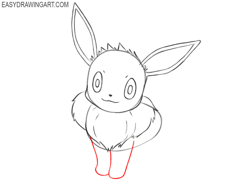 instructions how to draw eevee