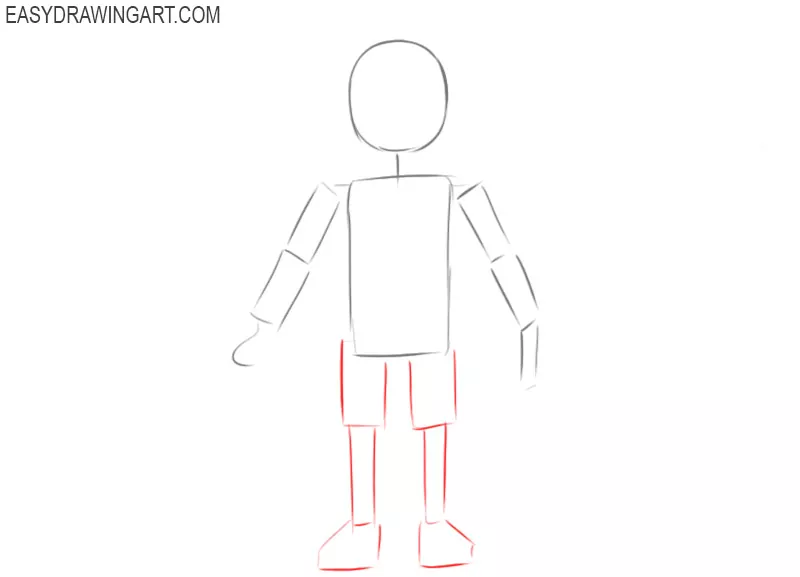 how to draw foxy from five nights at freddy's