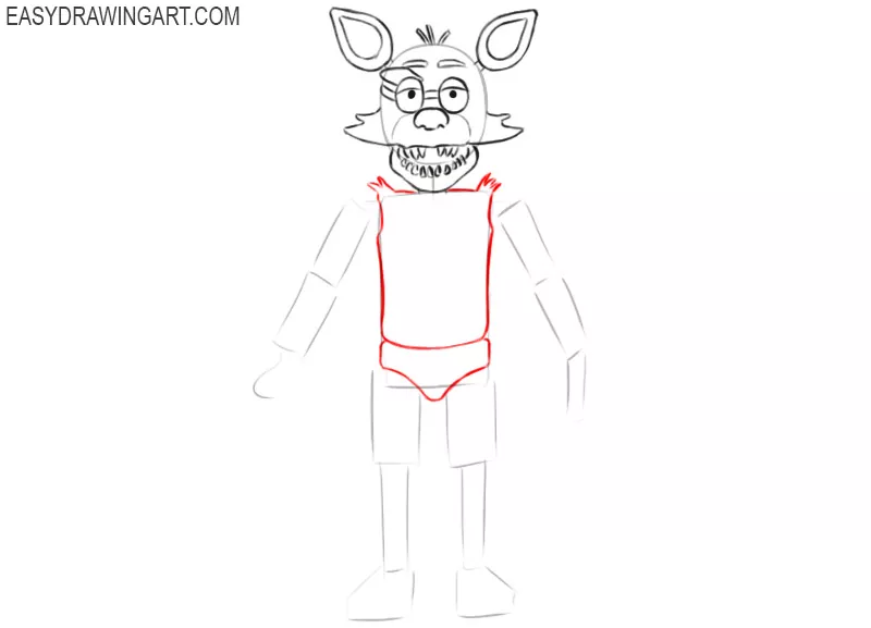 pictures of how to draw foxy