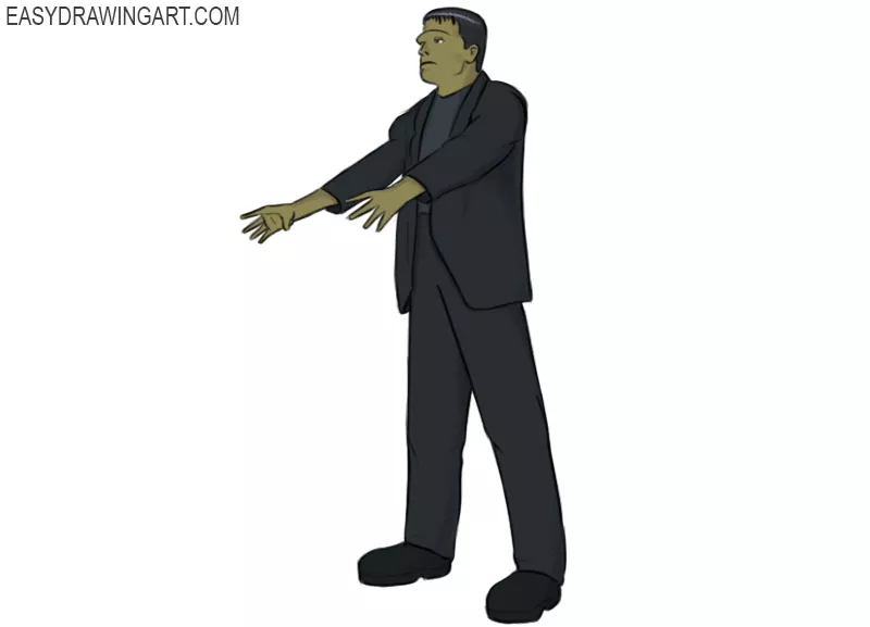 How to Draw Frankenstein