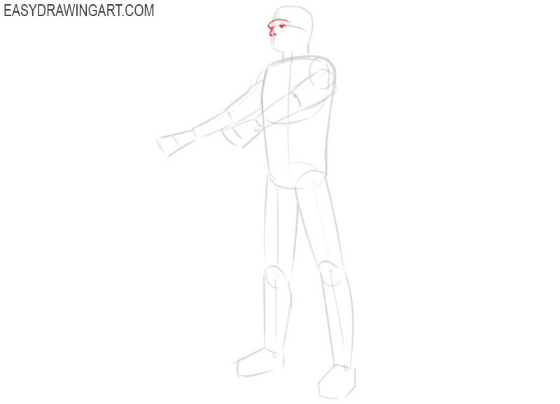 frankenstein drawing easy 