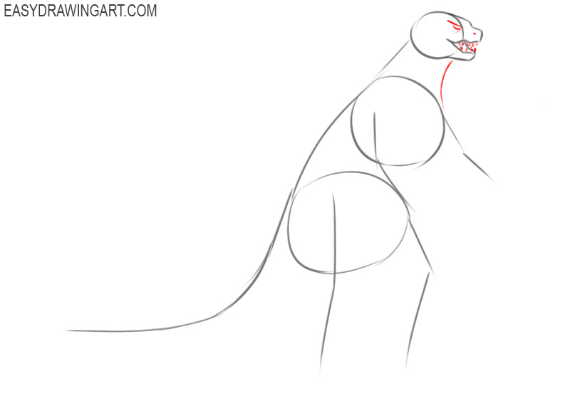 How to draw a monster