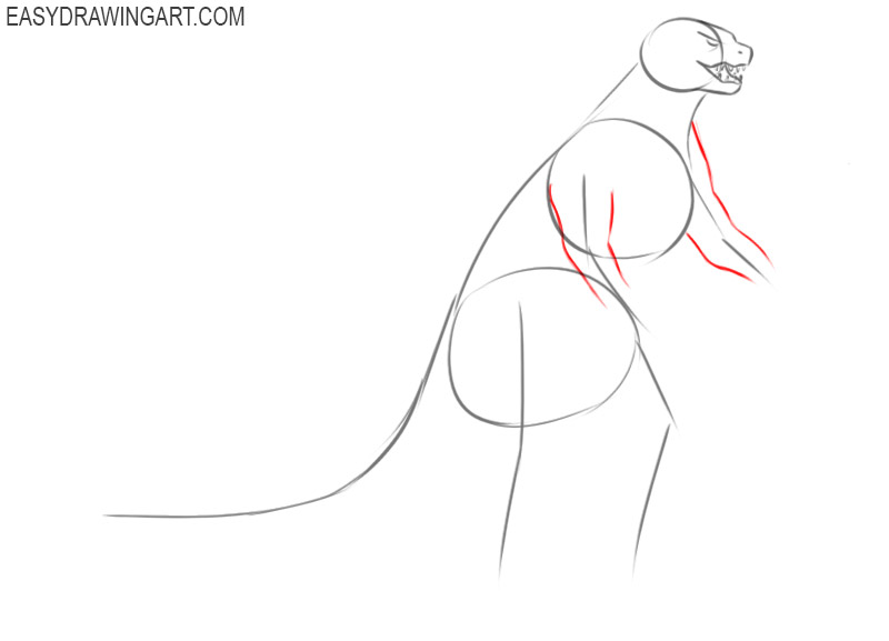Godzilla drawing lesson