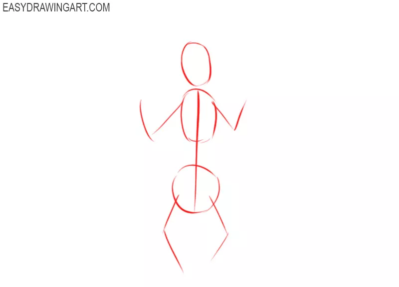 how to draw goofy step by step