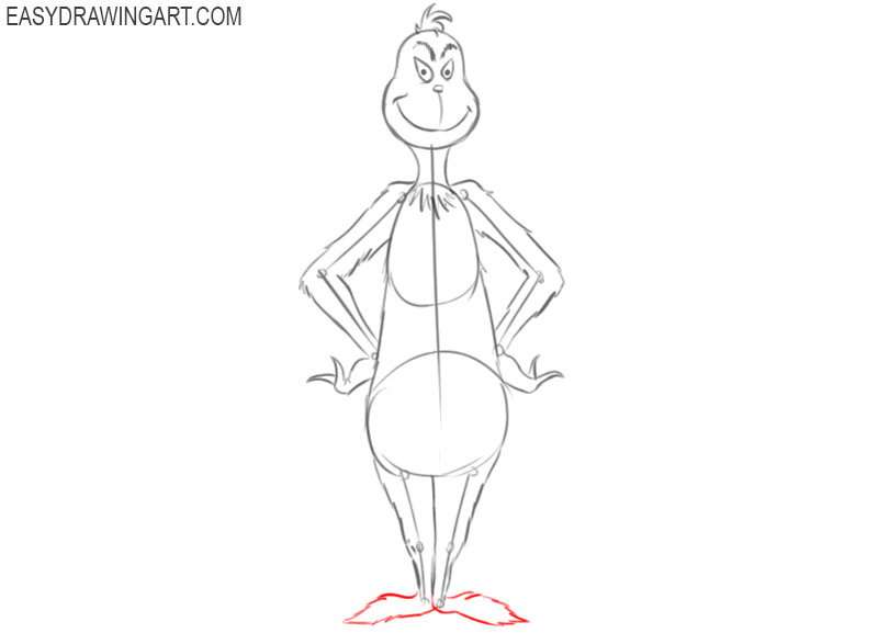 how to draw the grinch images