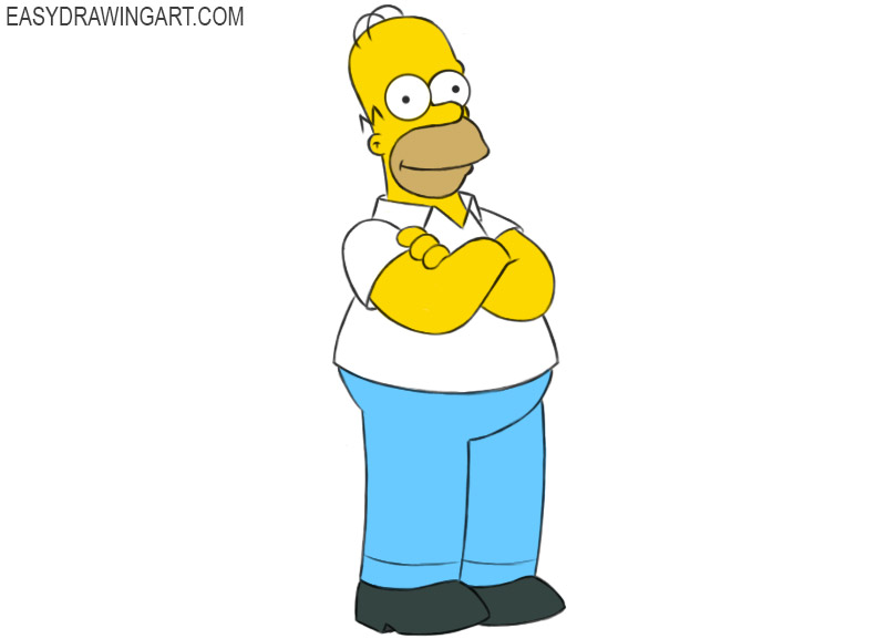 How to Draw Homer Simpson