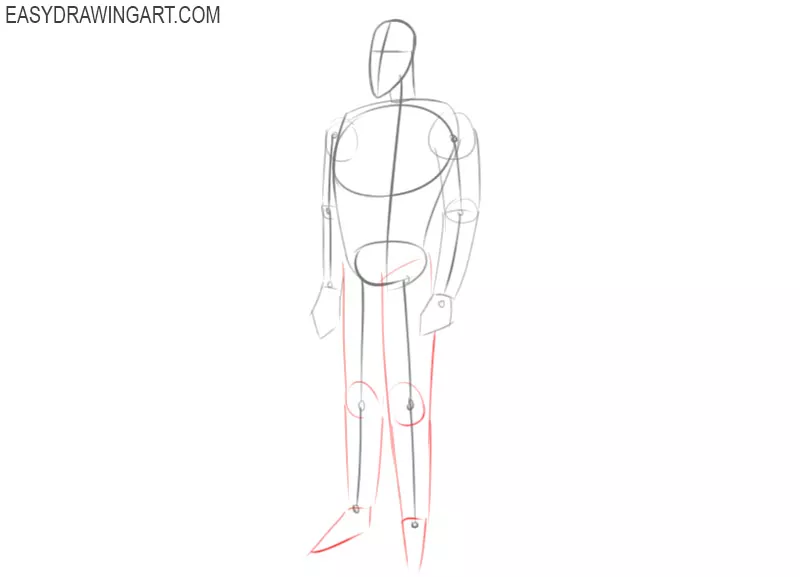 how to draw joker full body step by step