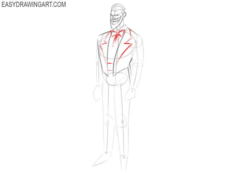 how to draw joker in easy way