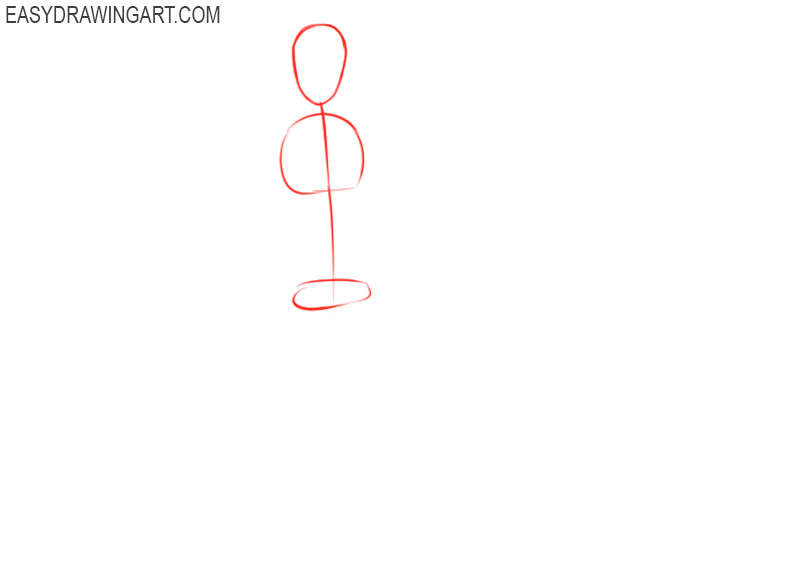 how to draw link step by step