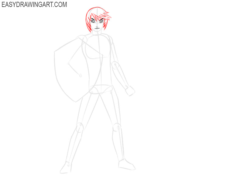 how to draw link zelda 