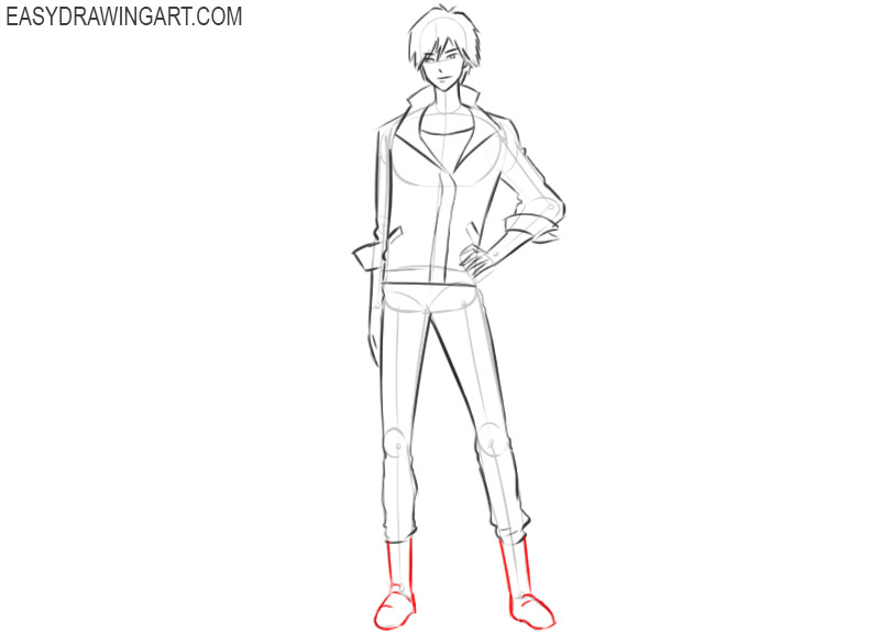 How to draw manga characters