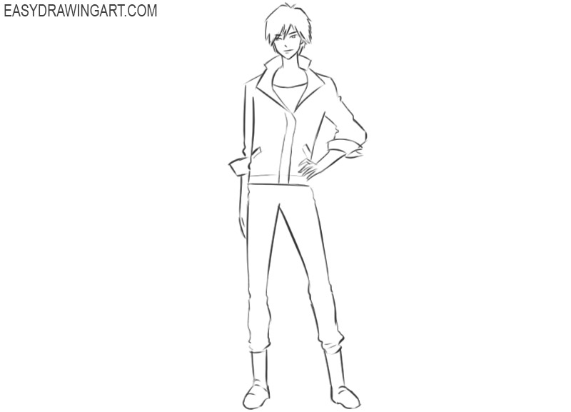 How to draw manga easy