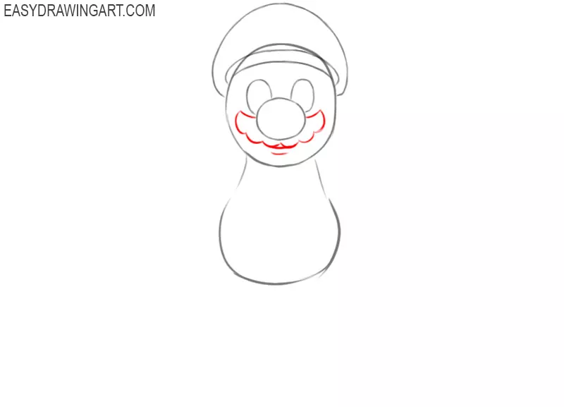 how to draw mario bros characters