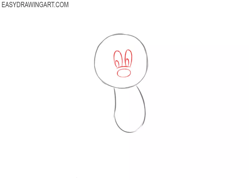 how to draw minnie mouse step by step easy